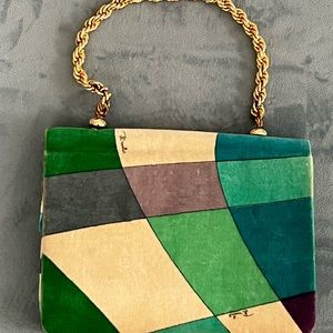 BEAUTIFUL VINTAGE PUCCI VELVET BAG